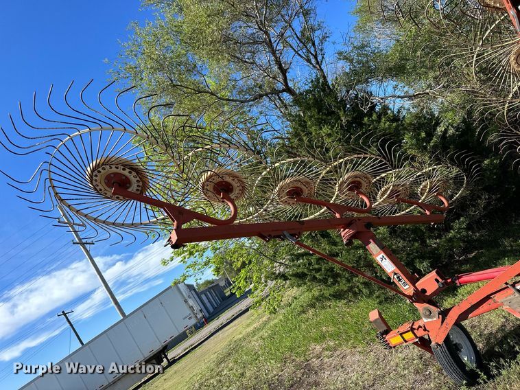 image for item KL9121 H&S V-rake-12  hay rake