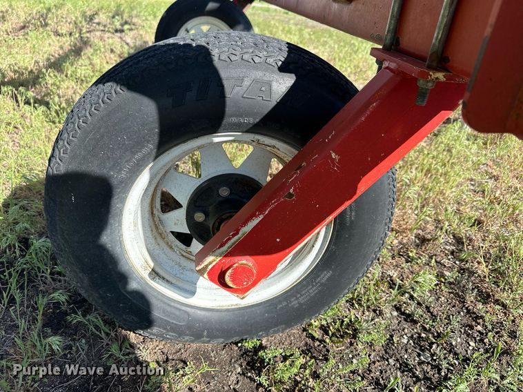 image for item KL9121 H&S V-rake-12  hay rake