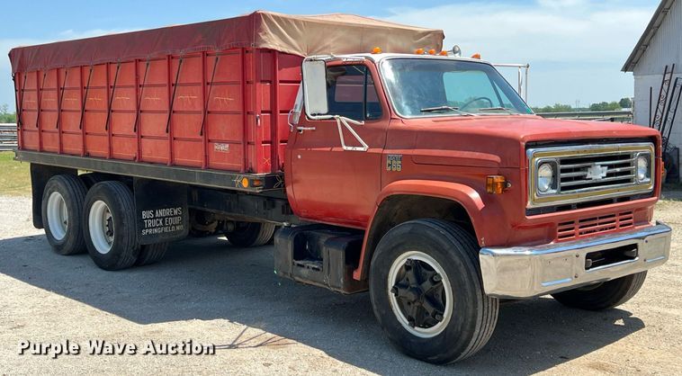 image for item LG9119 1975 Chevrolet C65  grain truck