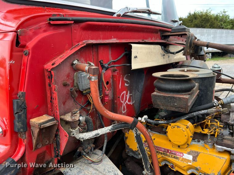 image for item LI9707 1978 Ford 7000  feed delivery truck