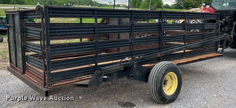 image for item LI9708 Shop built  hog transport trailer