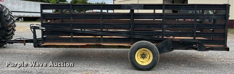 image for item LI9708 Shop built  hog transport trailer