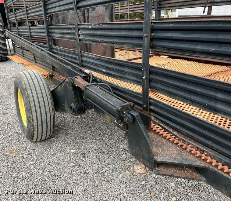 image for item LI9708 Shop built  hog transport trailer