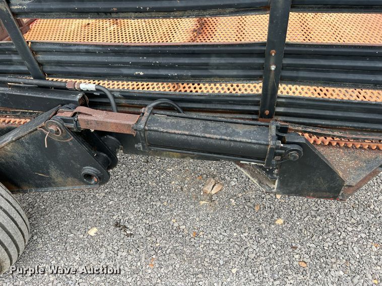 image for item LI9708 Shop built  hog transport trailer