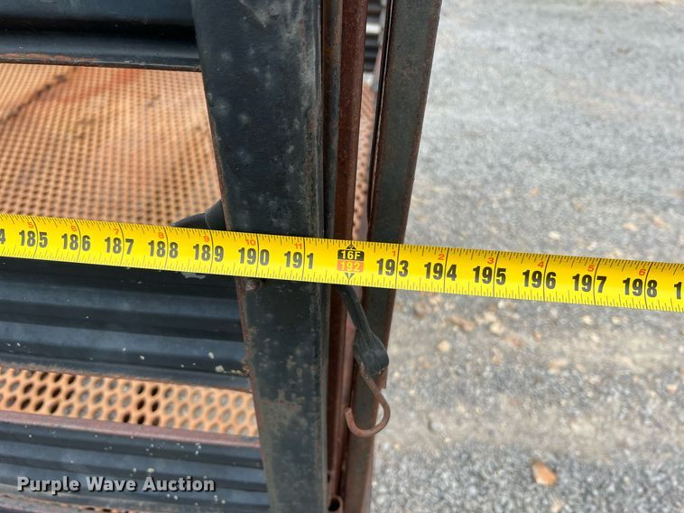 image for item LI9708 Shop built  hog transport trailer