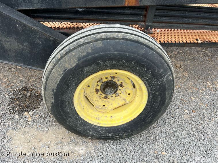 image for item LI9708 Shop built  hog transport trailer