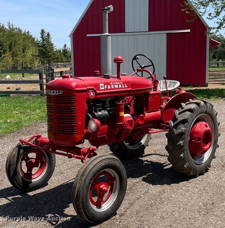 image for item LJ9658 1941 McCormick Farmall A  tractor