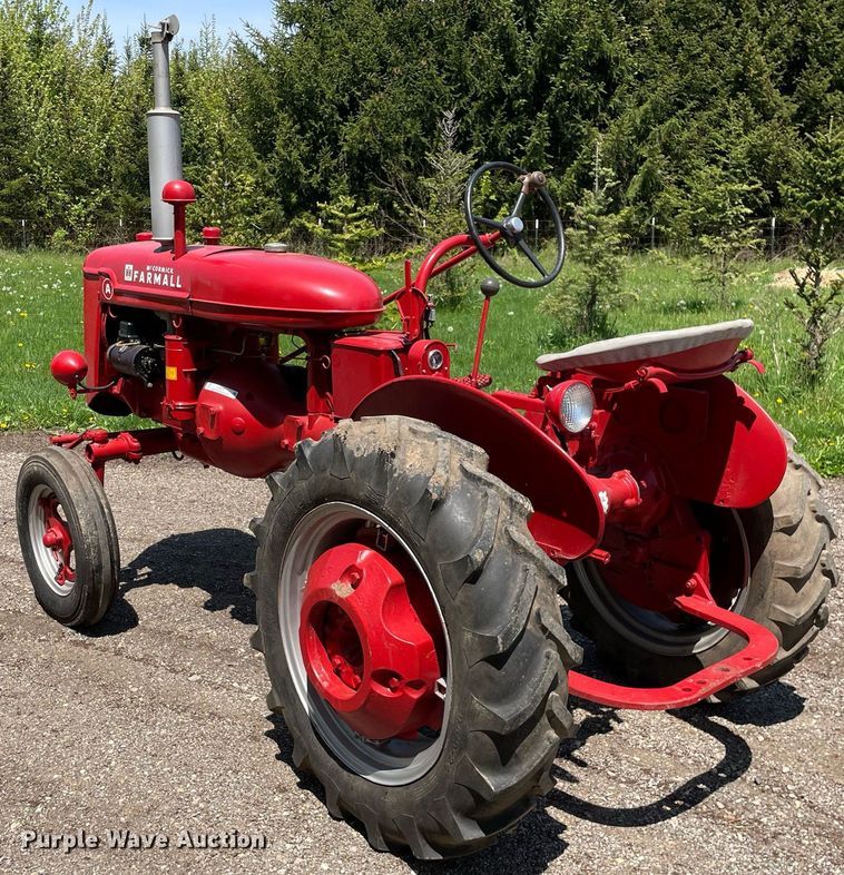 image for item LJ9658 1941 McCormick Farmall A  tractor