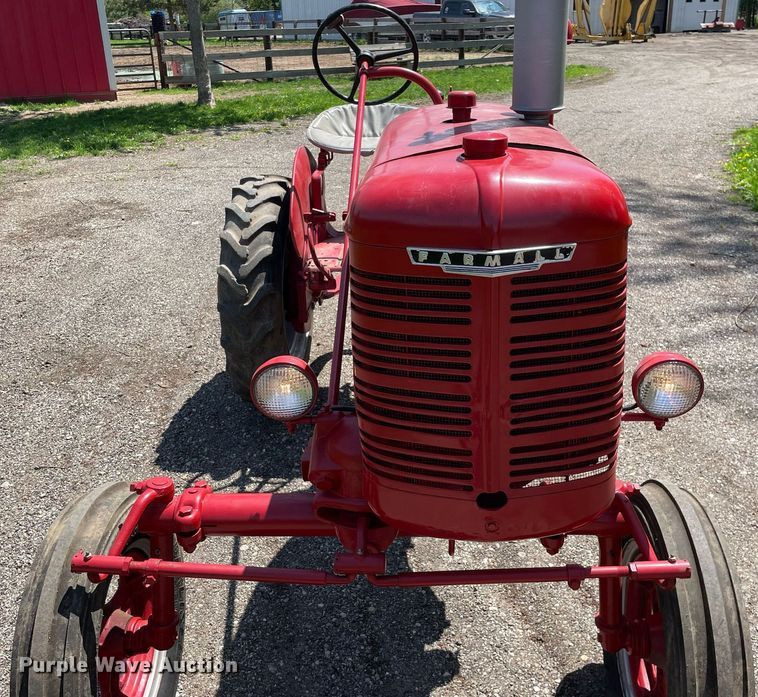image for item LJ9658 1941 McCormick Farmall A  tractor