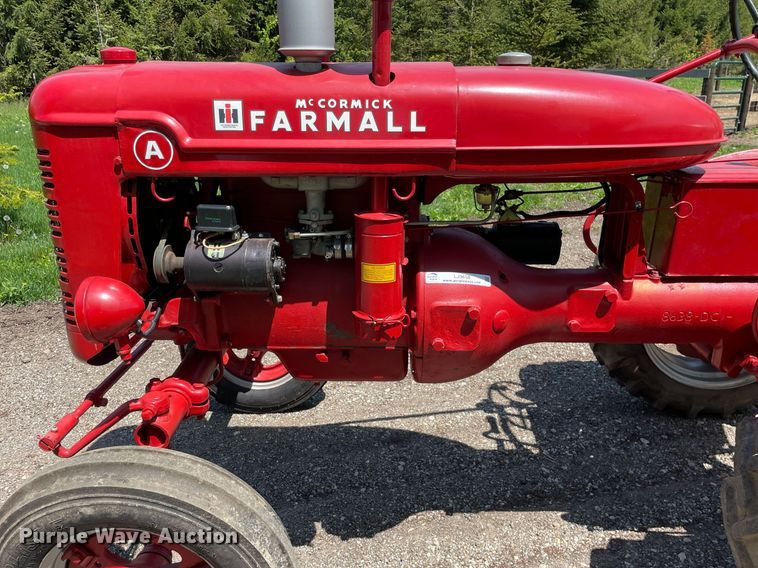 image for item LJ9658 1941 McCormick Farmall A  tractor