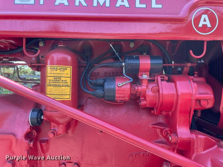 image for item LJ9658 1941 McCormick Farmall A  tractor