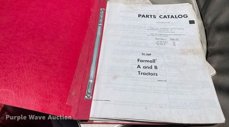 image for item LJ9658 1941 McCormick Farmall A  tractor