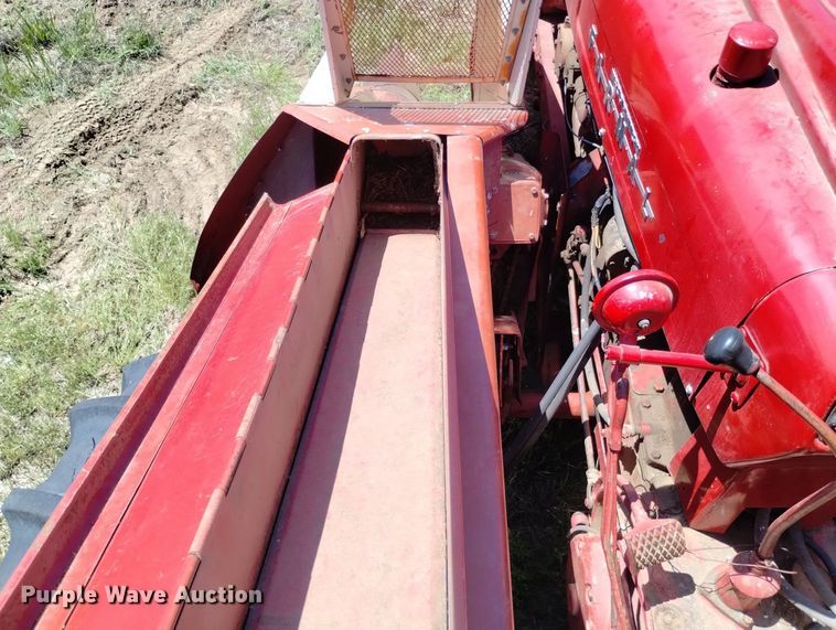 image for item LP9555 Farmall 400  with International 234 corn picker