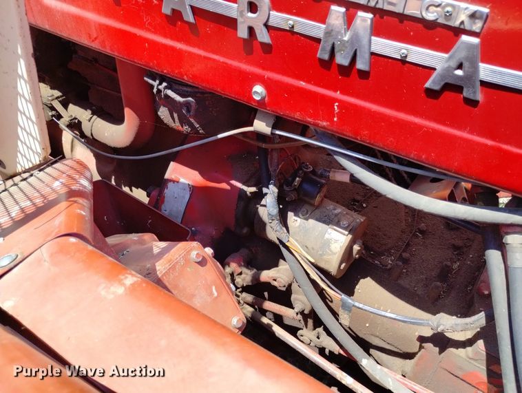 image for item LP9555 Farmall 400  with International 234 corn picker