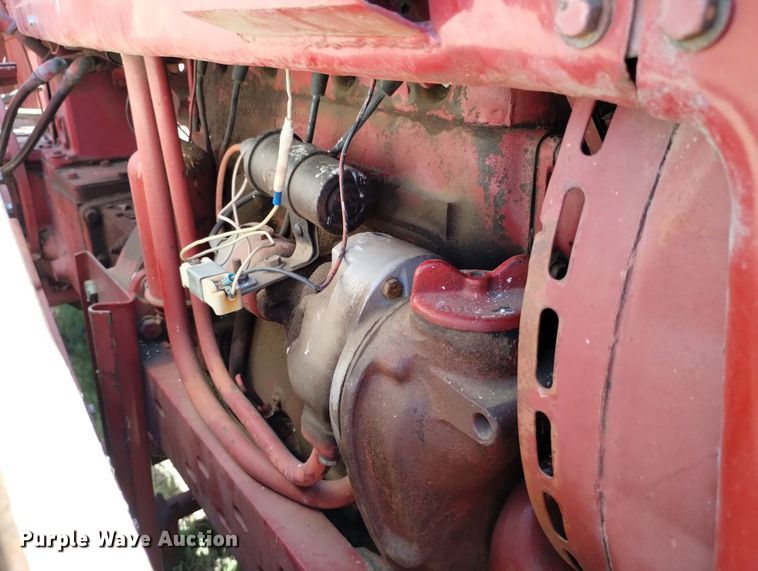 image for item LP9555 Farmall 400  with International 234 corn picker