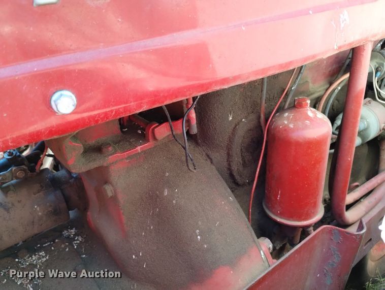 image for item LP9555 Farmall 400  with International 234 corn picker