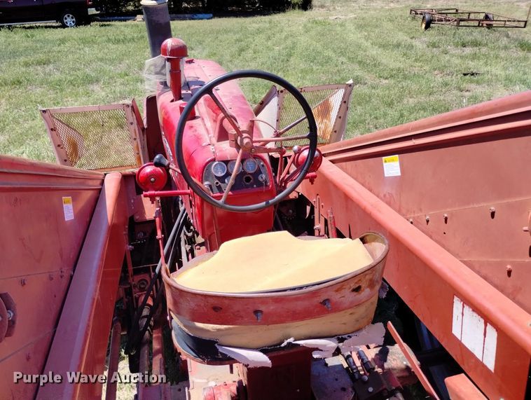 image for item LP9555 Farmall 400  with International 234 corn picker