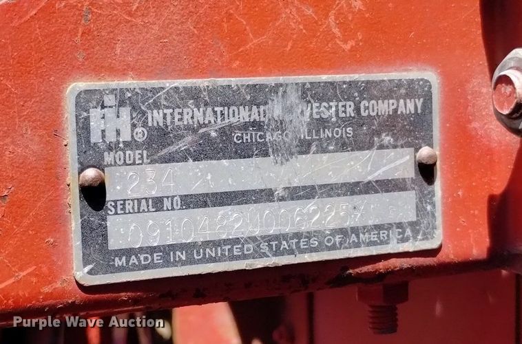 image for item LP9555 Farmall 400  with International 234 corn picker