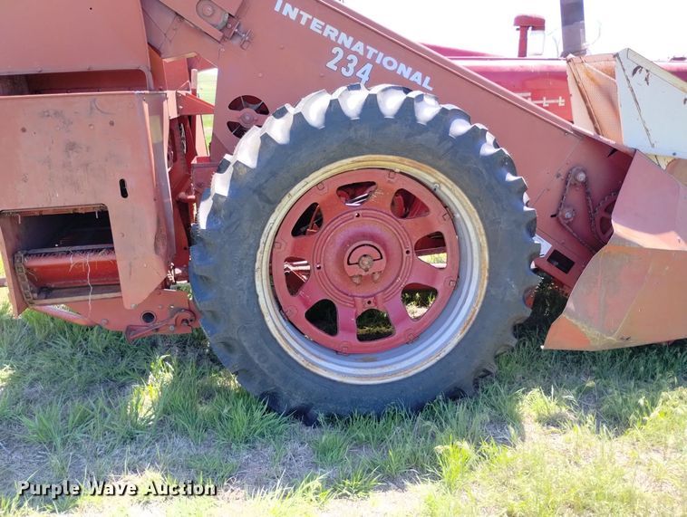 image for item LP9555 Farmall 400  with International 234 corn picker