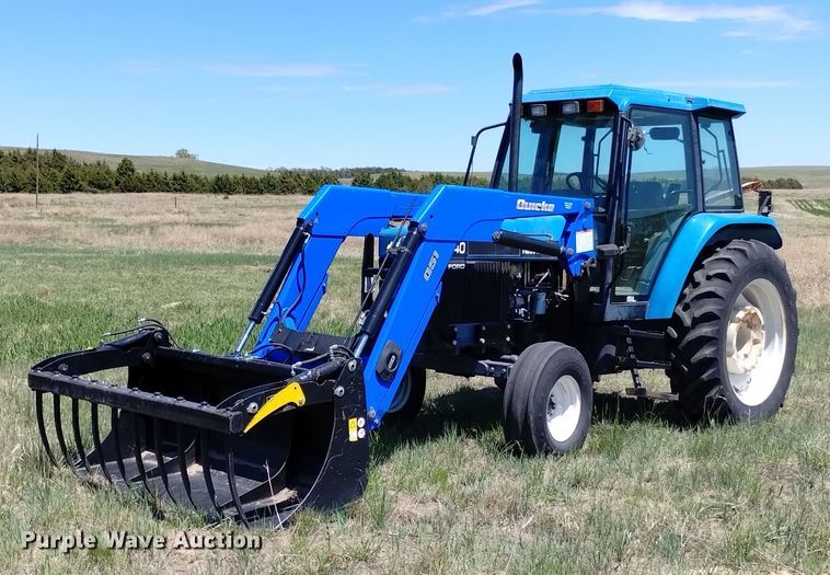 image for item LP9558 1997 Ford New Holland 7740SL  tractor