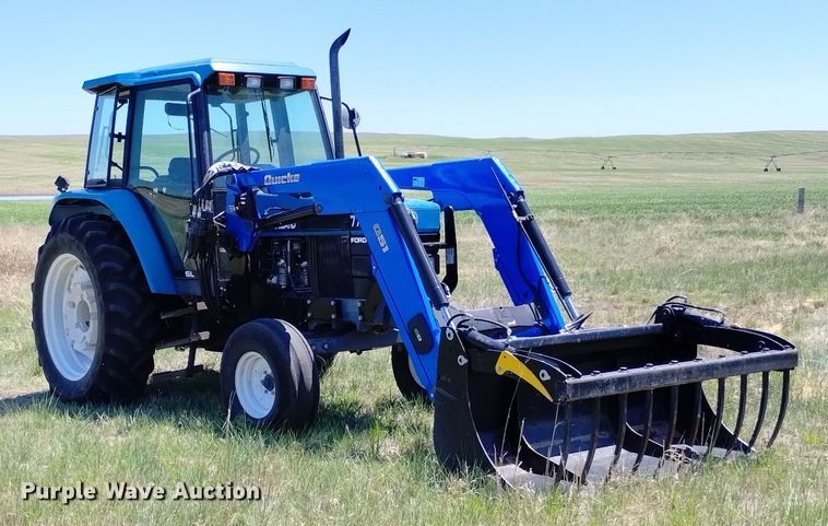 image for item LP9558 1997 Ford New Holland 7740SL  tractor