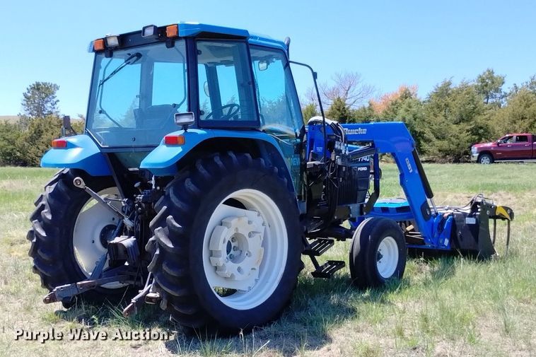 image for item LP9558 1997 Ford New Holland 7740SL  tractor
