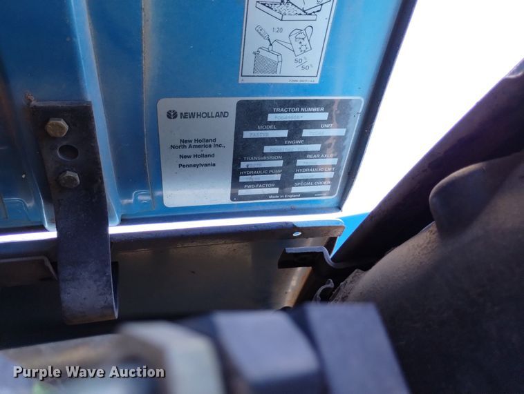 image for item LP9558 1997 Ford New Holland 7740SL  tractor