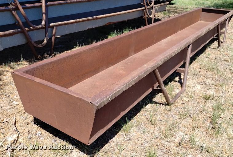 image for item LP9559 (4) shop built feed bunks