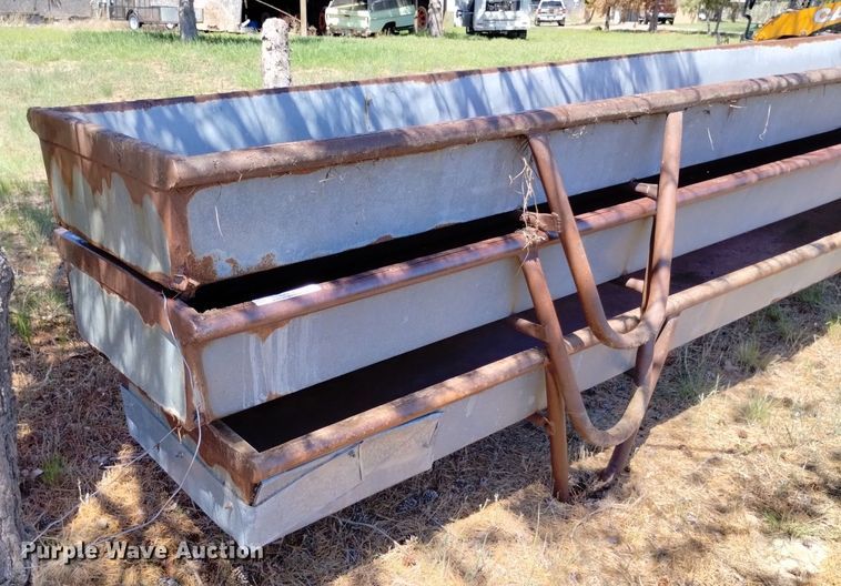 image for item LP9559 (4) shop built feed bunks