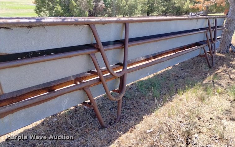 image for item LP9559 (4) shop built feed bunks