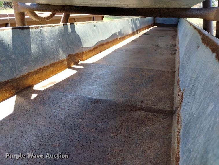 image for item LP9559 (4) shop built feed bunks