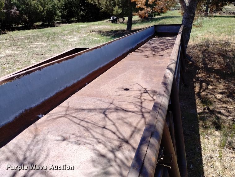 image for item LP9559 (4) shop built feed bunks