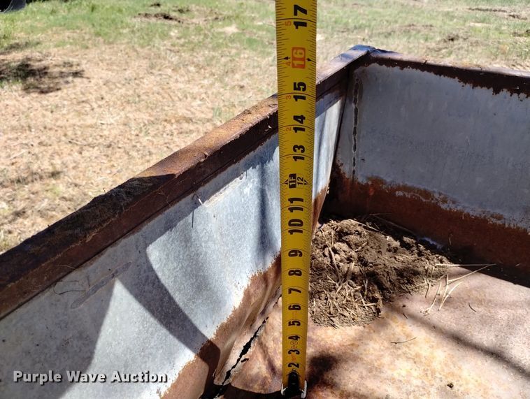 image for item LP9559 (4) shop built feed bunks