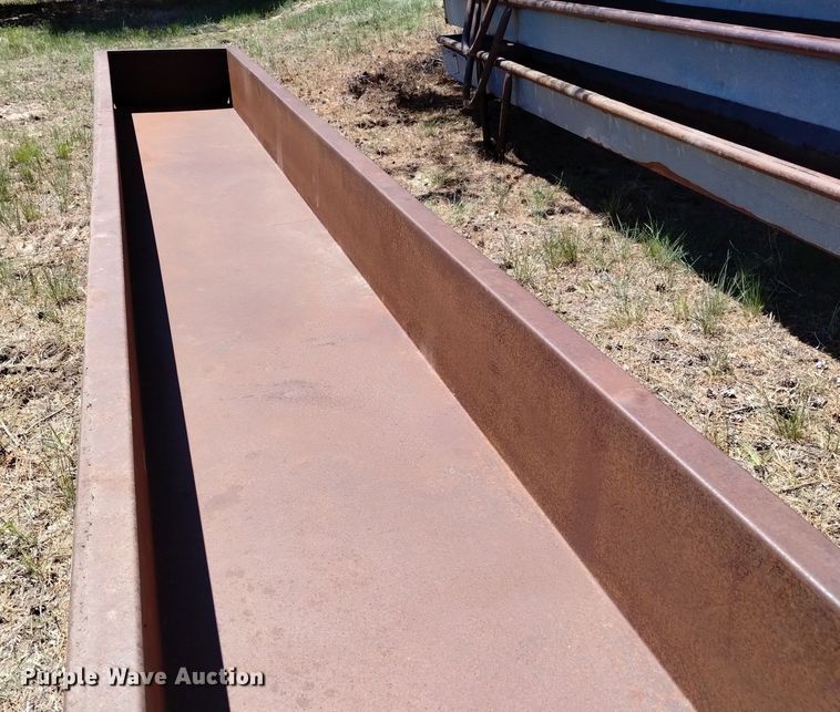 image for item LP9559 (4) shop built feed bunks