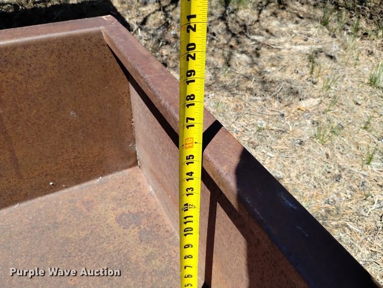 image for item LP9559 (4) shop built feed bunks