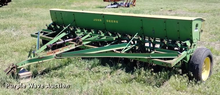 image for item LP9561 John Deere DRA  grain drill