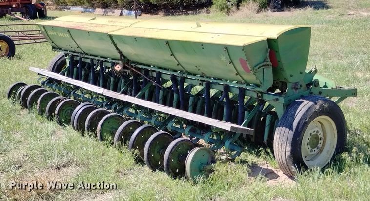 image for item LP9561 John Deere DRA  grain drill