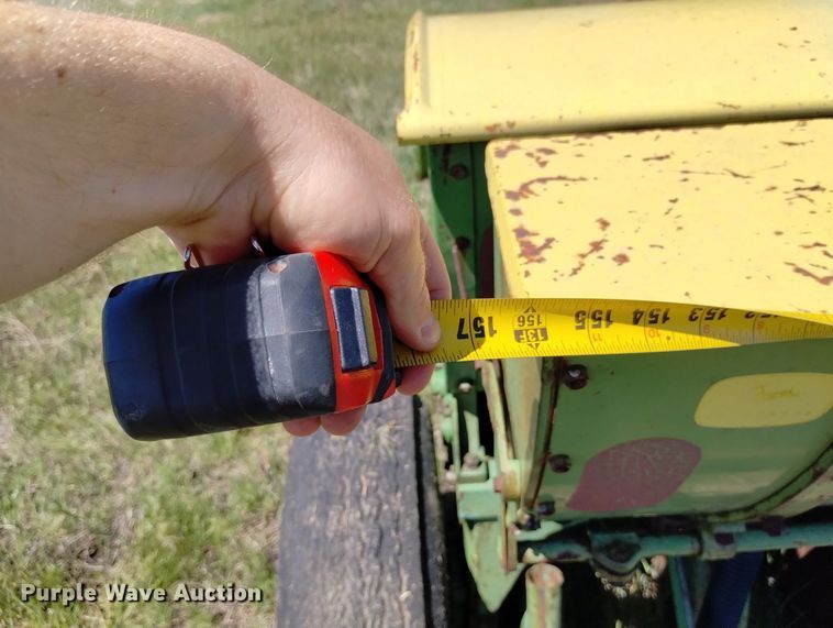 image for item LP9561 John Deere DRA  grain drill