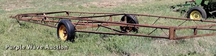 image for item LP9563 Shop built  irrigation trailer