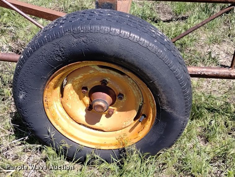 image for item LP9563 Shop built  irrigation trailer