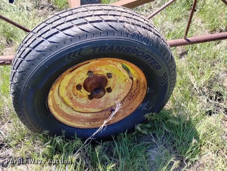 image for item LP9563 Shop built  irrigation trailer