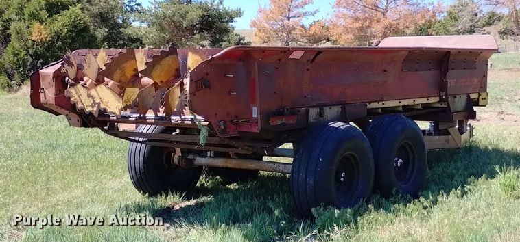 image for item LP9565 New Holland 677-S  manure spreader