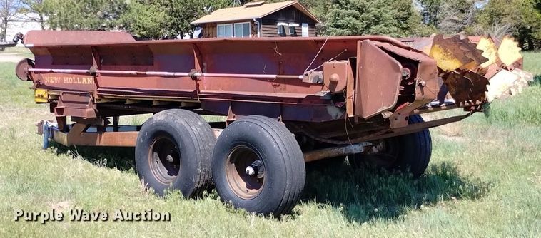 image for item LP9565 New Holland 677-S  manure spreader
