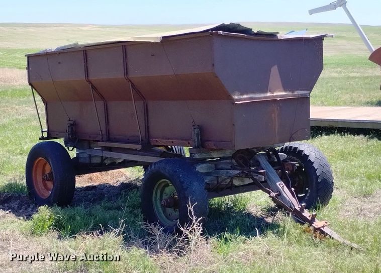 image for item LP9567 Shop built  grain wagon