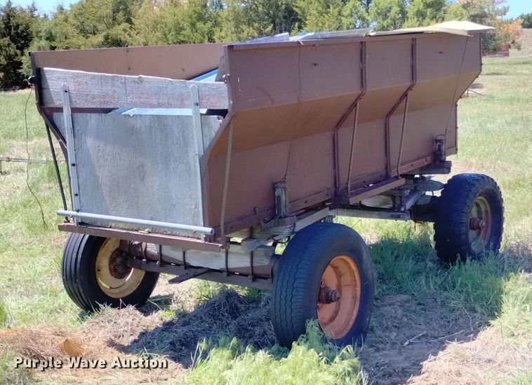 image for item LP9567 Shop built  grain wagon