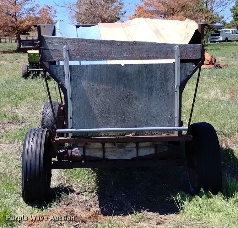 image for item LP9567 Shop built  grain wagon