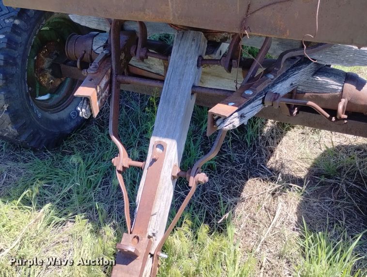 image for item LP9567 Shop built  grain wagon