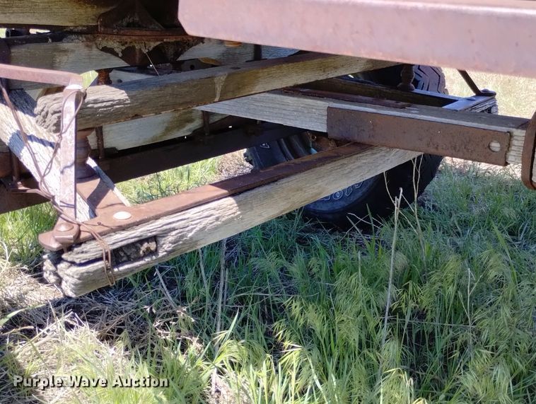 image for item LP9567 Shop built  grain wagon