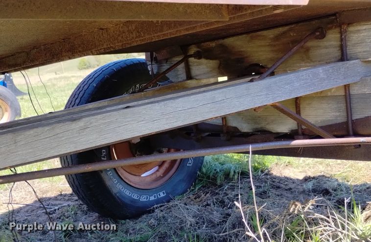 image for item LP9567 Shop built  grain wagon