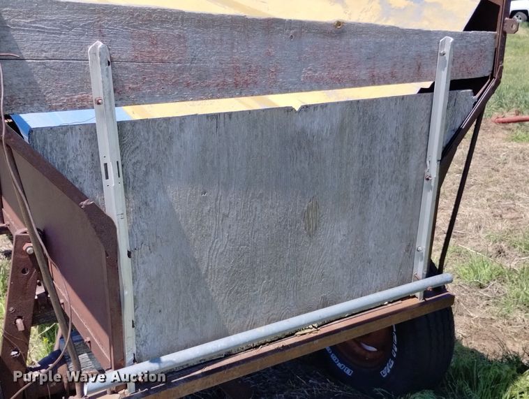 image for item LP9567 Shop built  grain wagon